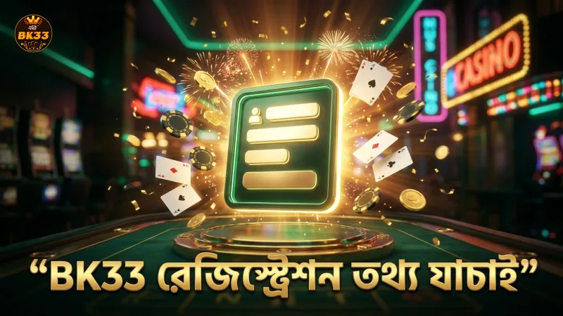BK33 অ্যাকাউন্ট রেজিস্ট্রেশনের জন্য প্রয়োজনীয় তথ্য যাচাই।