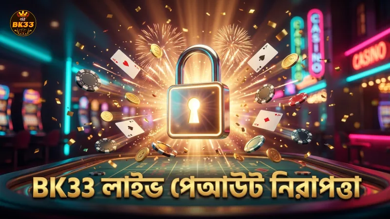 লাইভ পেআউট সিস্টেমে BK33 এর উন্নত নিরাপত্তা ব্যবস্থা।
