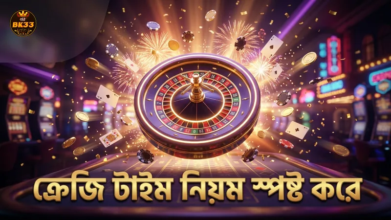 ক্রেজি টাইমের নিয়ম ও খেলার ধারা স্পষ্টভাবে উপস্থাপন।