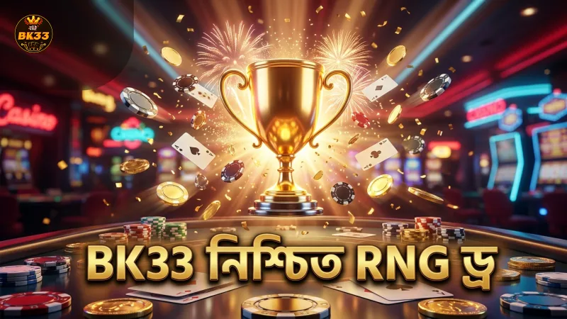 BK33-র RNG সার্টিফিকেট নিশ্চিত করে সঠিক ড্র ও পেআউট
