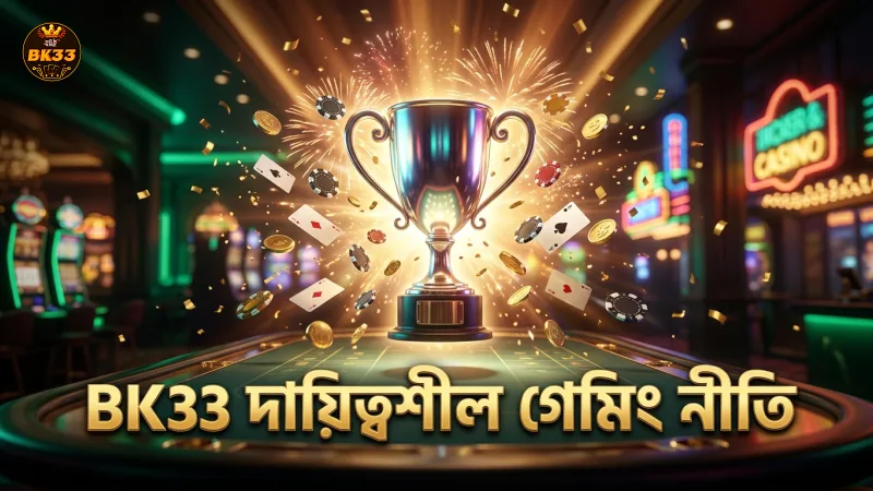 BK33 প্ল্যাটফর্মে দায়িত্বশীল গেমিং নীতি মেনে খেলুন ও নিরাপদ থাকুন