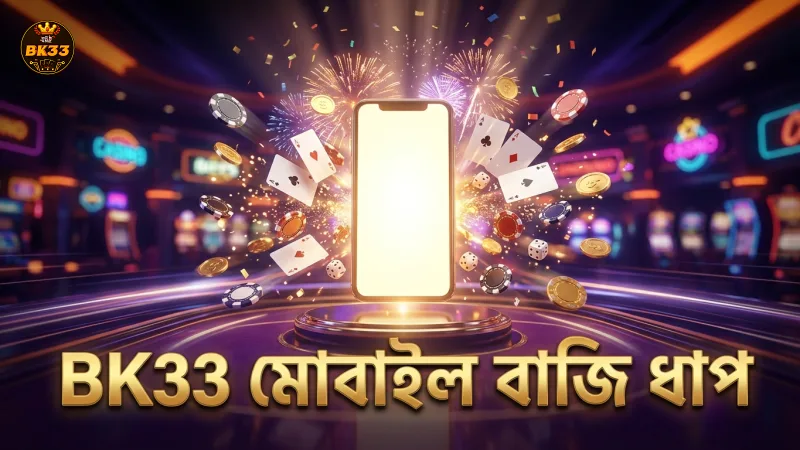 BK33 মোবাইল ইন্টারফেসে দ্রুত সিক বো বাজির ধাপসমূহ।