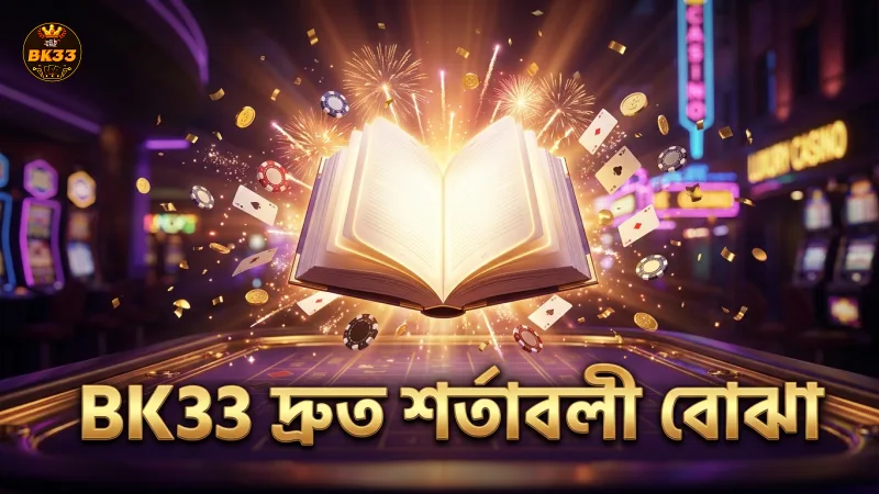 BK33 প্ল্যাটফর্মে শর্তাবলী দ্রুত বোঝার উপায়।