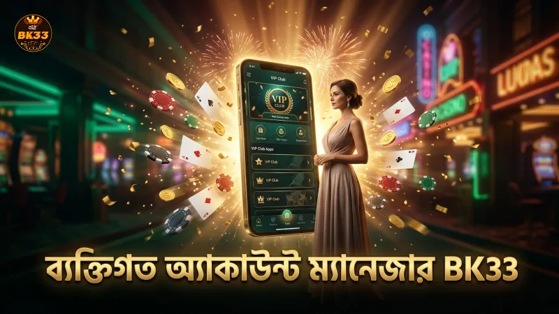 BK33 ভিআইপি ক্লাবের ব্যক্তিগত অ্যাকাউন্ট ম্যানেজার সুবিধা