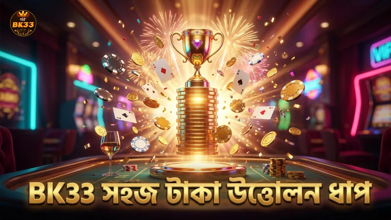 BK33-এ ৫টি ধাপে সহজ ও নিরাপদ টাকা উত্তোলন।